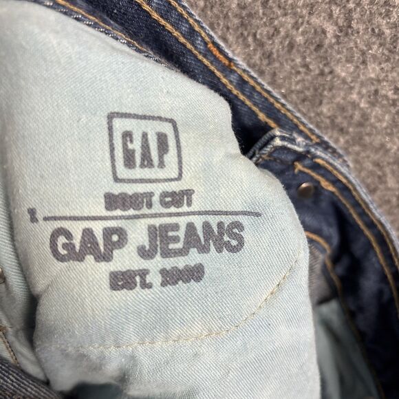 GAP Orignal Bootcut Jeans Womens Size 8 Short Blue - Picture 10 of 11